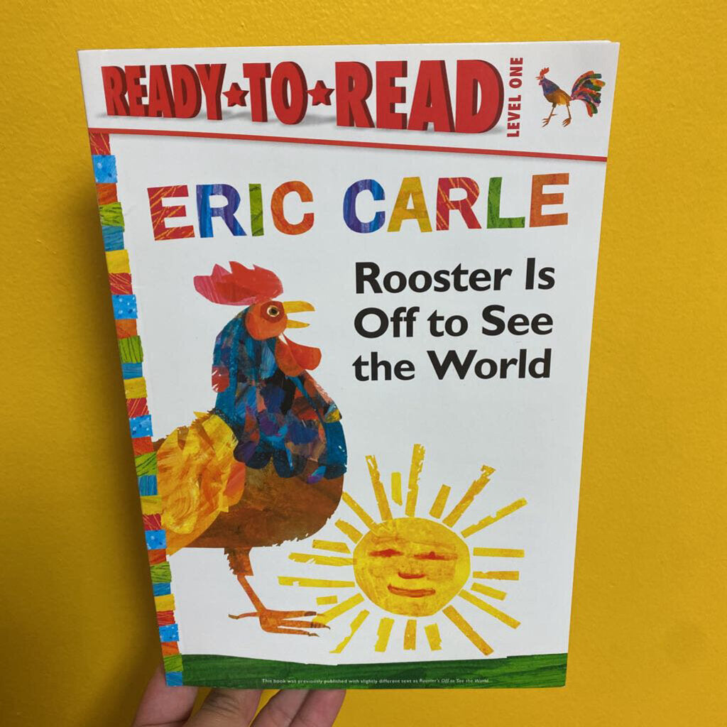 Rooster off to see the world