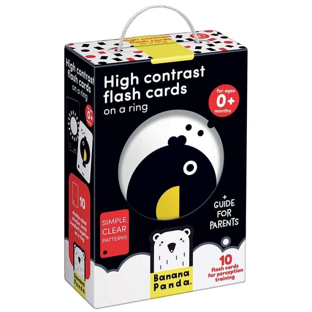 Cartes d'apprentissage CONTRASTES - High Contrast Flash Cards