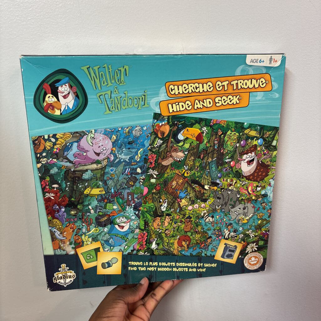 COMPLET Jeu Cherche et Trouve Walter & Tandoori