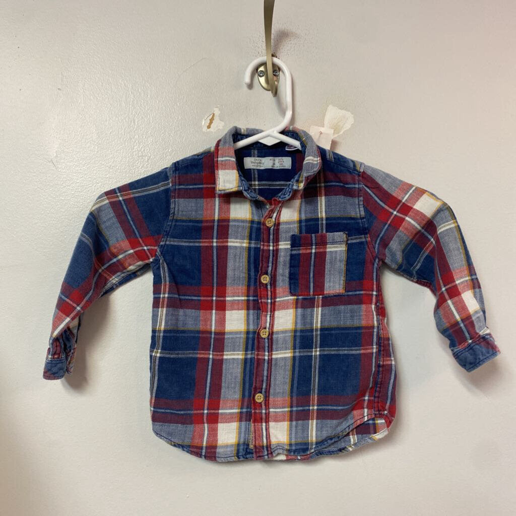 chemise manches longues 2-3 ans