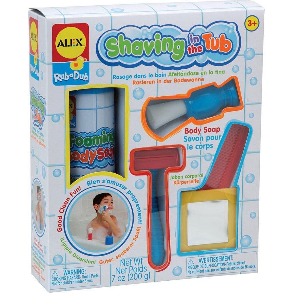 Jouet de bain RASAGE TOUT PROPRE - Shaving in the tub