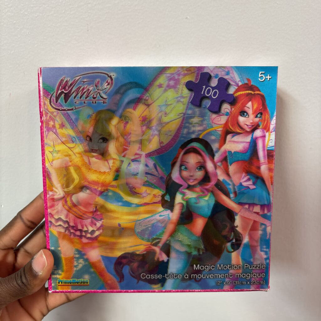 COMPLET Casse tete en mouvement 100 pcs FEE