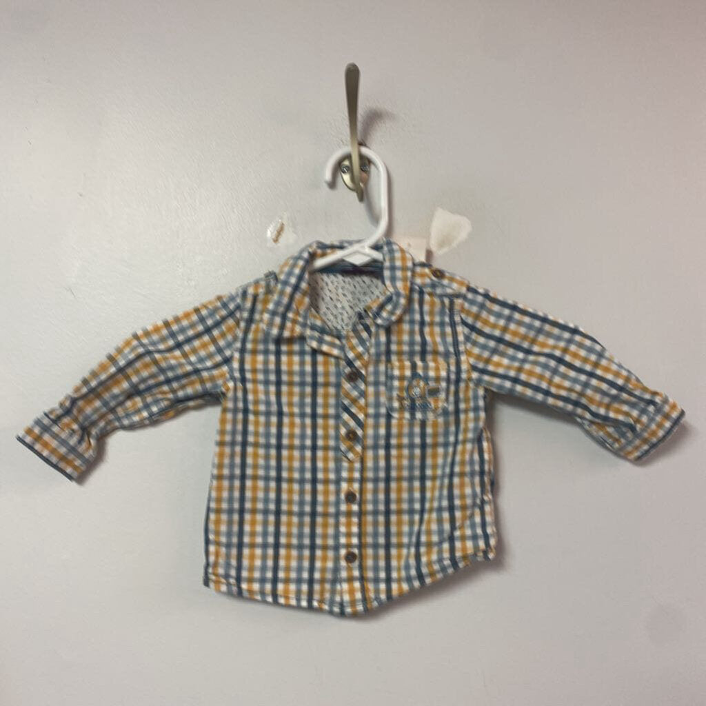 Chemise manches longues 9 mois