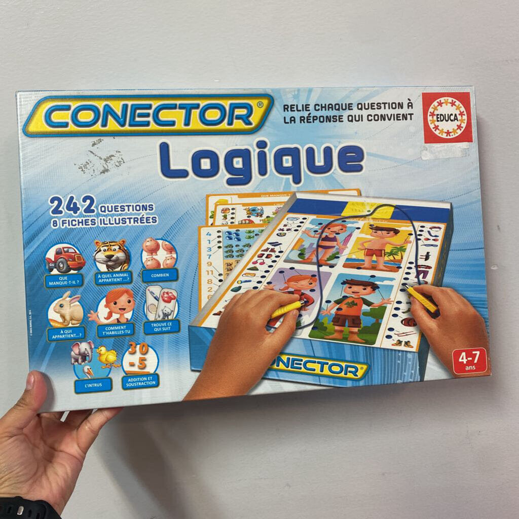 COMPLET Jeu d'apprentissage Conector LOGIQUE