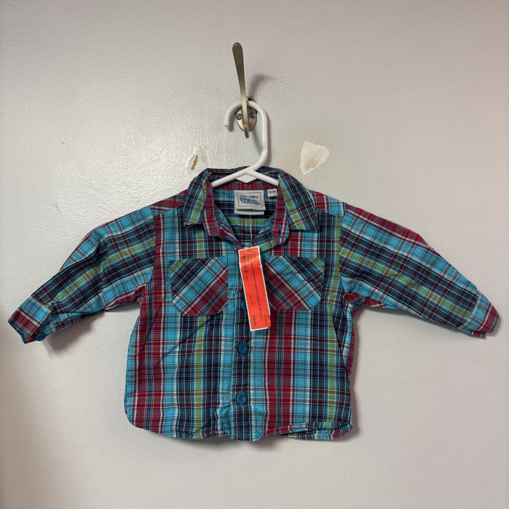 chemise manche longue 12 mois