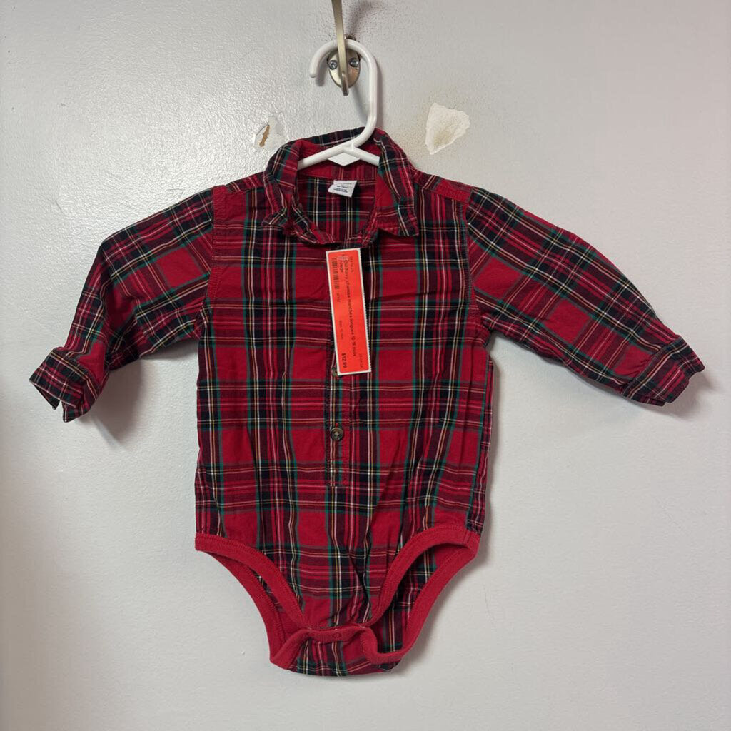 chemise manches longues 12-18 mois