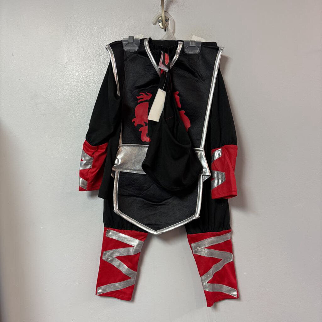IMPECC DEGUISEMENT 3 pcs NINJA Haut manches longues+ pantalon + cagoule - 3-6 ans