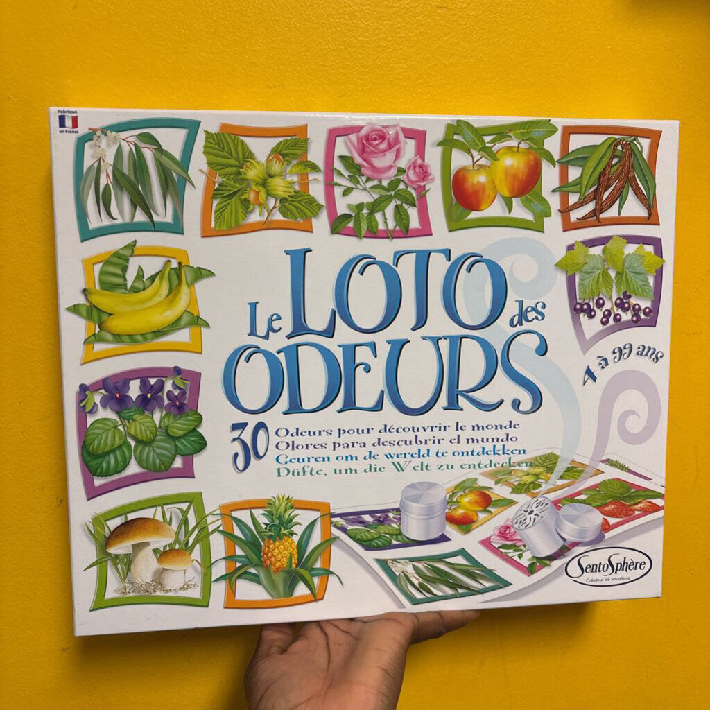 COMPLET Jeu de decouverte Le LOTO DES ODEURS
