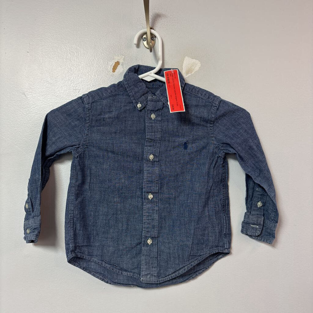 Chemise manches longues -3 ans