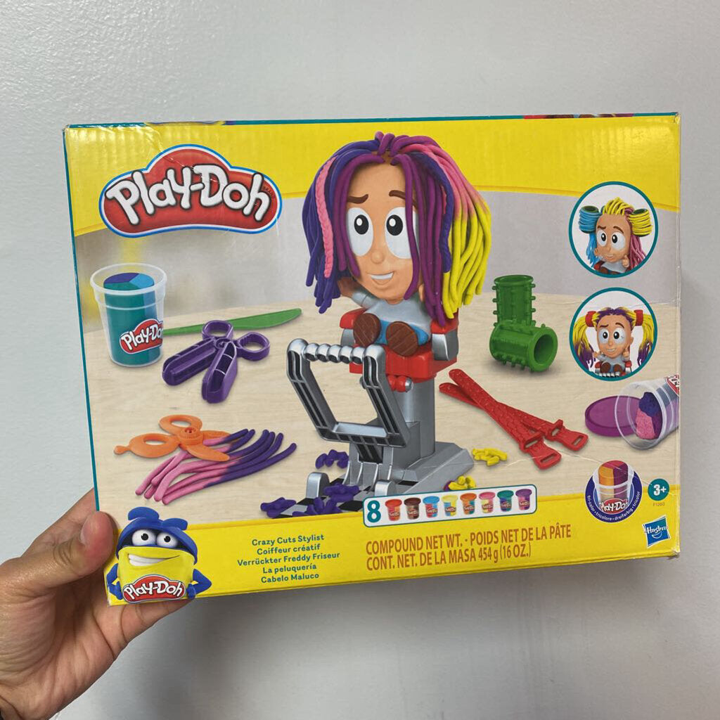 COMPLET Play Doh Coiffeur creatif 8 pcs