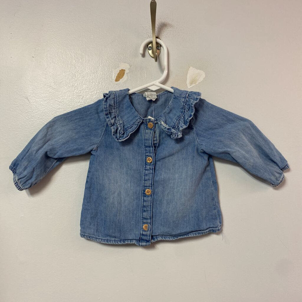 chemise manche longue 4-6 mois