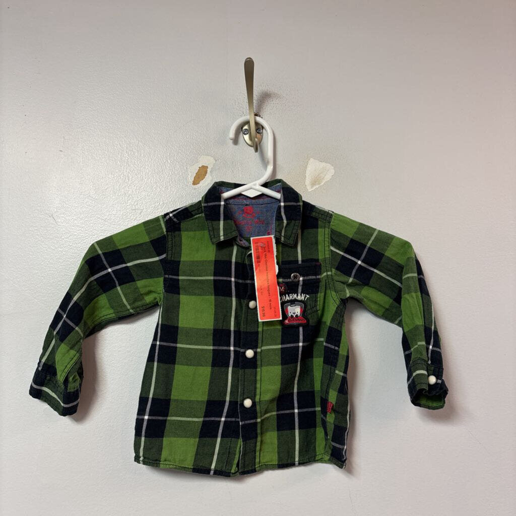 Chemise manches longues - 18 mois