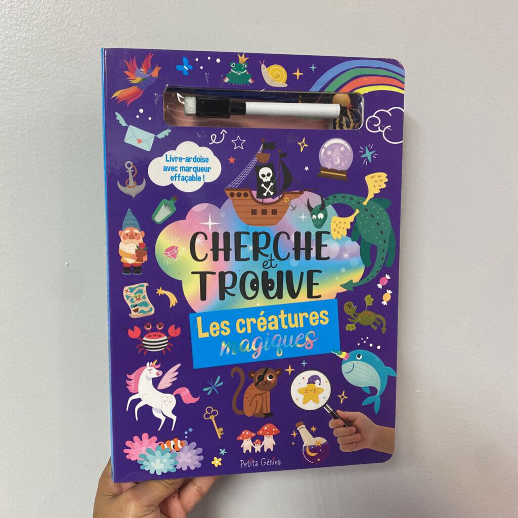 Cherche et trouve les creatures magiques