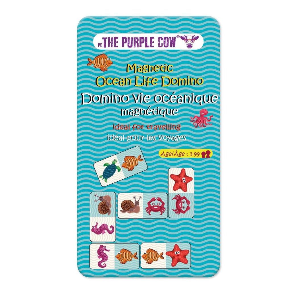 Jeu magnetique DE VOYAGE Domino vie océanique