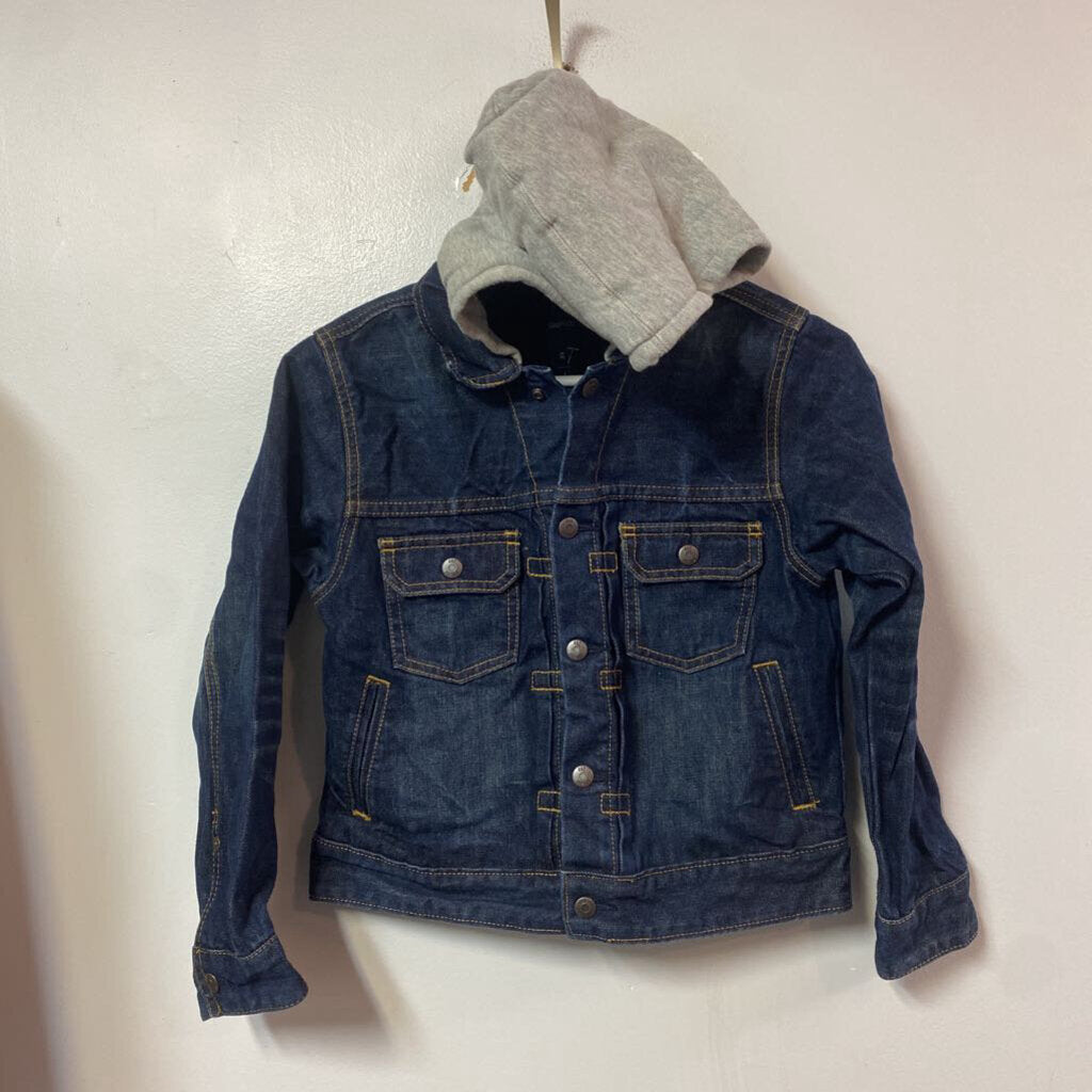 IMPECC Veste JEANS avec capuchon 8 ans