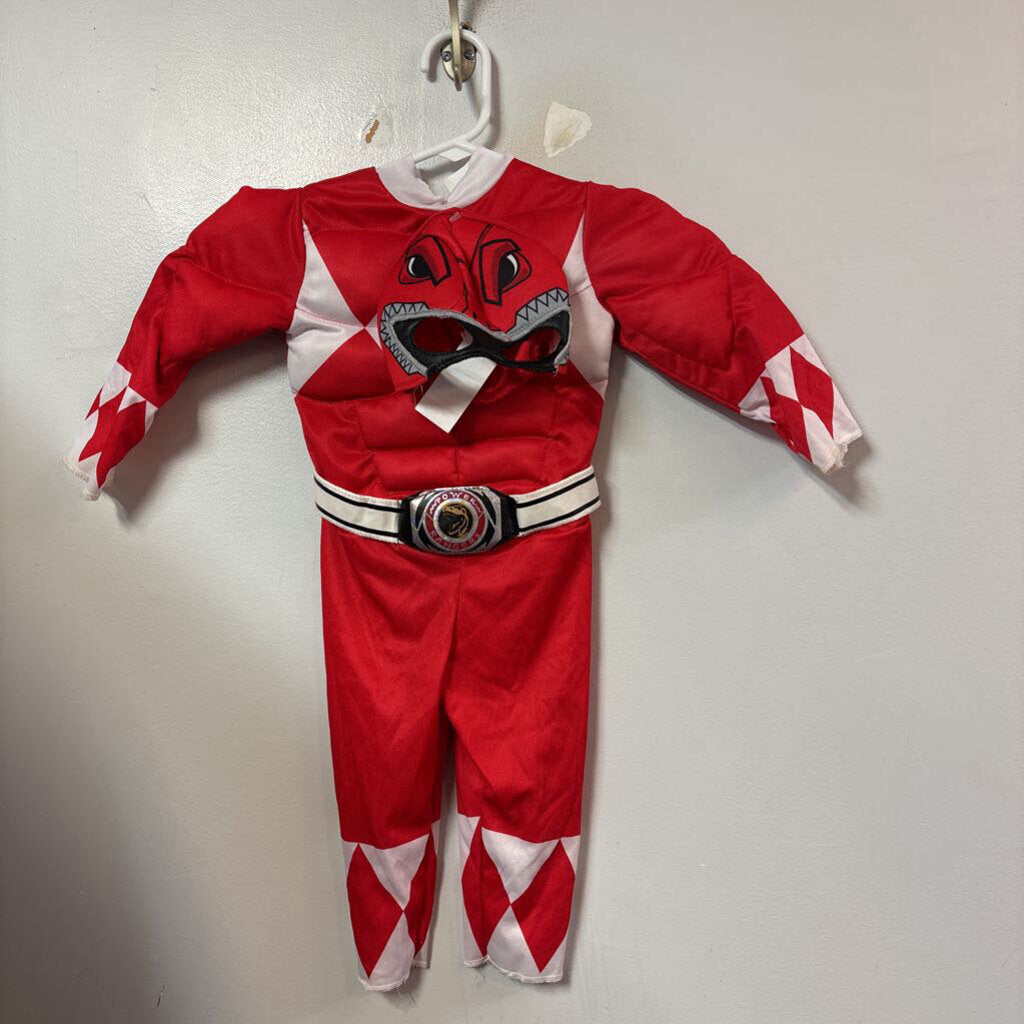 DEGUISEMENT 2 pcs Jumpsuit + masque POWER RANGER 12-18 mois