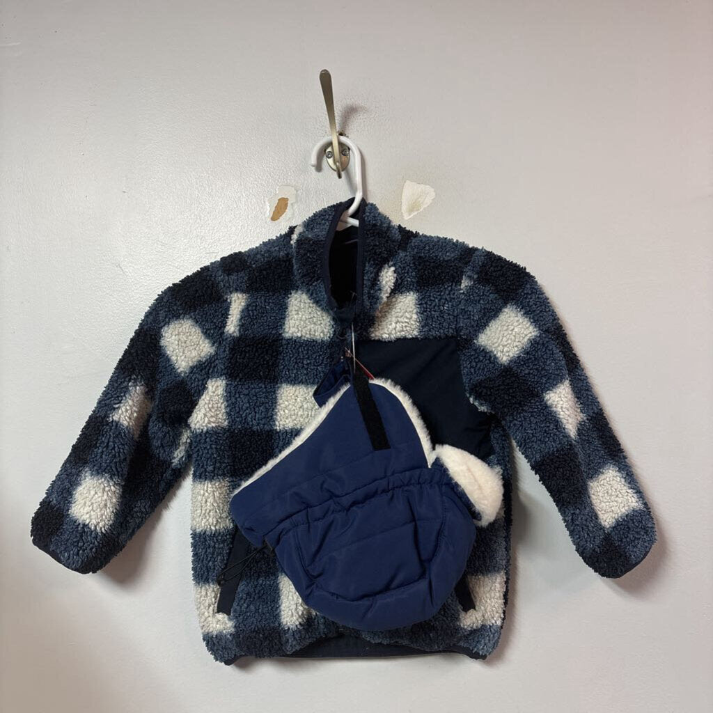 Veste manteau printemps automne AVEC chapeau - 4-5 ans