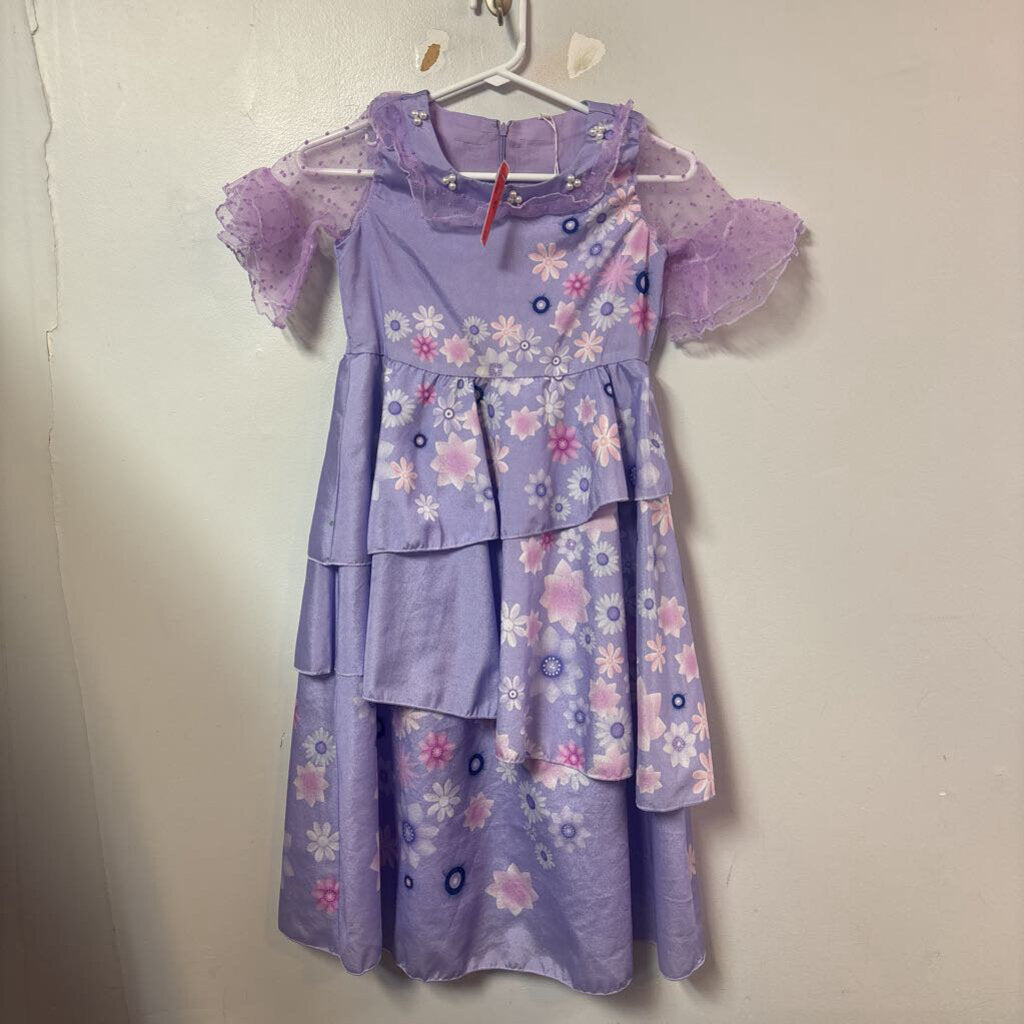 DEGUISEMENT 1 pc Robe ISABEL MADRIGAL +/- 6-7 ans