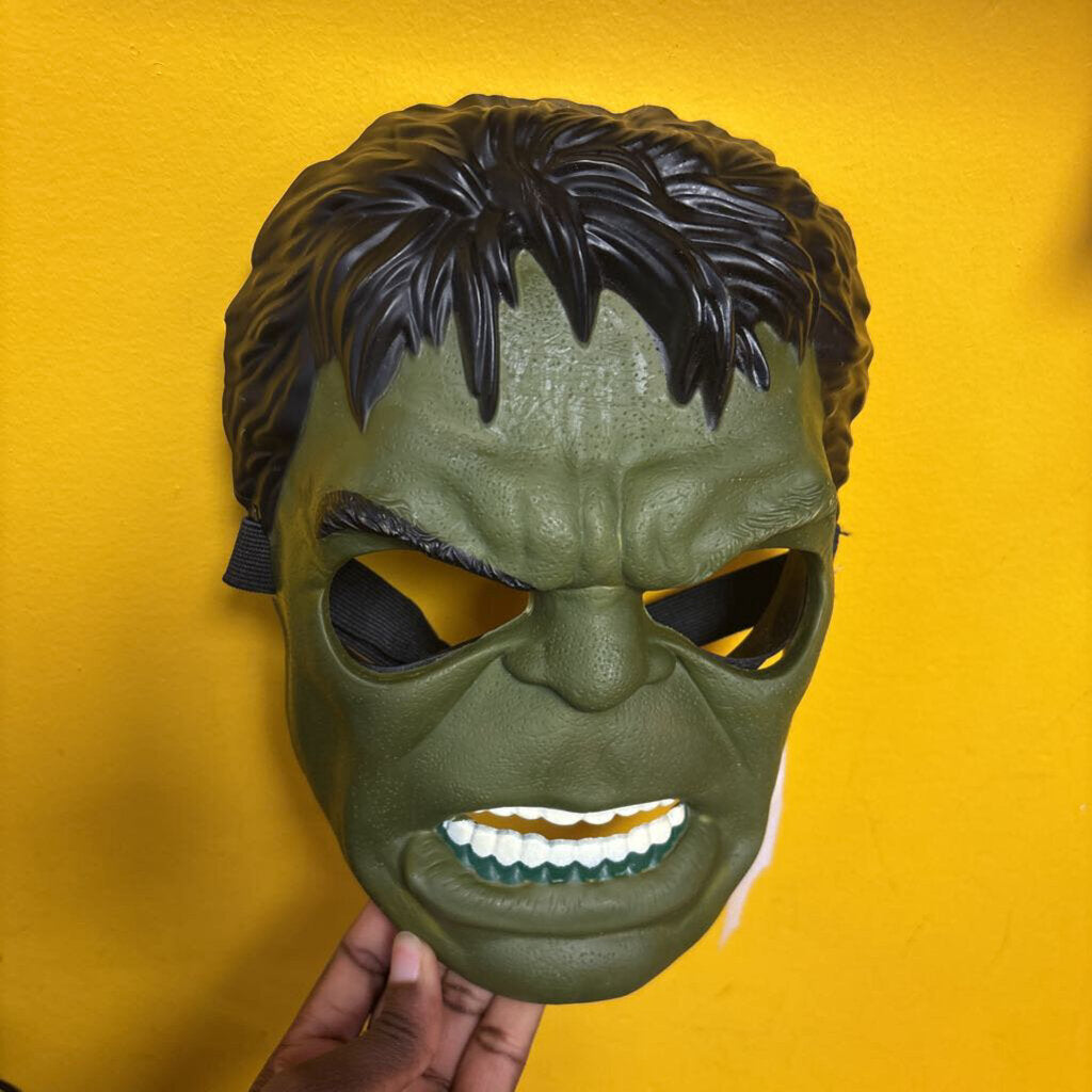 DEGUISEMENT 1 pc masque HULK +/-4-6 ans