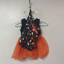 Charger l&#39;image dans la galerie, DEGUISEMENT 2 pcs robe + cape HALLOWEEN +/-18-24 mois
