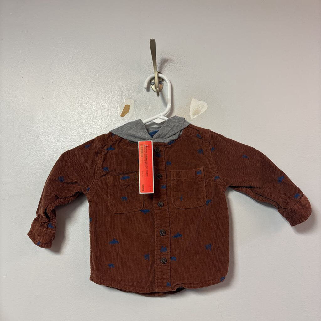 chemise manches longues CORDUROY18 MOIS