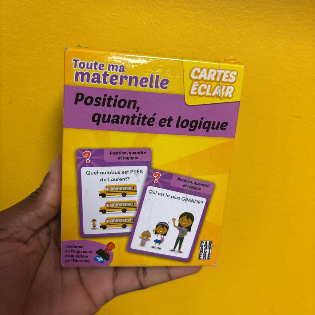Lot de 2 jeux de cartes - POSITION... + HUMAIN