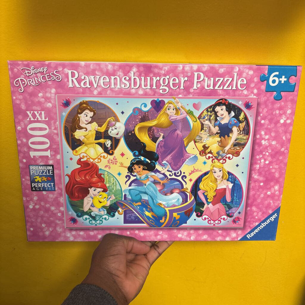 COMPLET puzzle 100 pcs princesses disney
