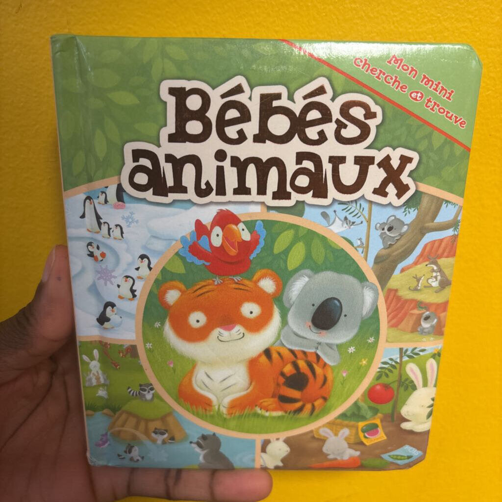 mon mini cherche et trouve ; bebes animaux