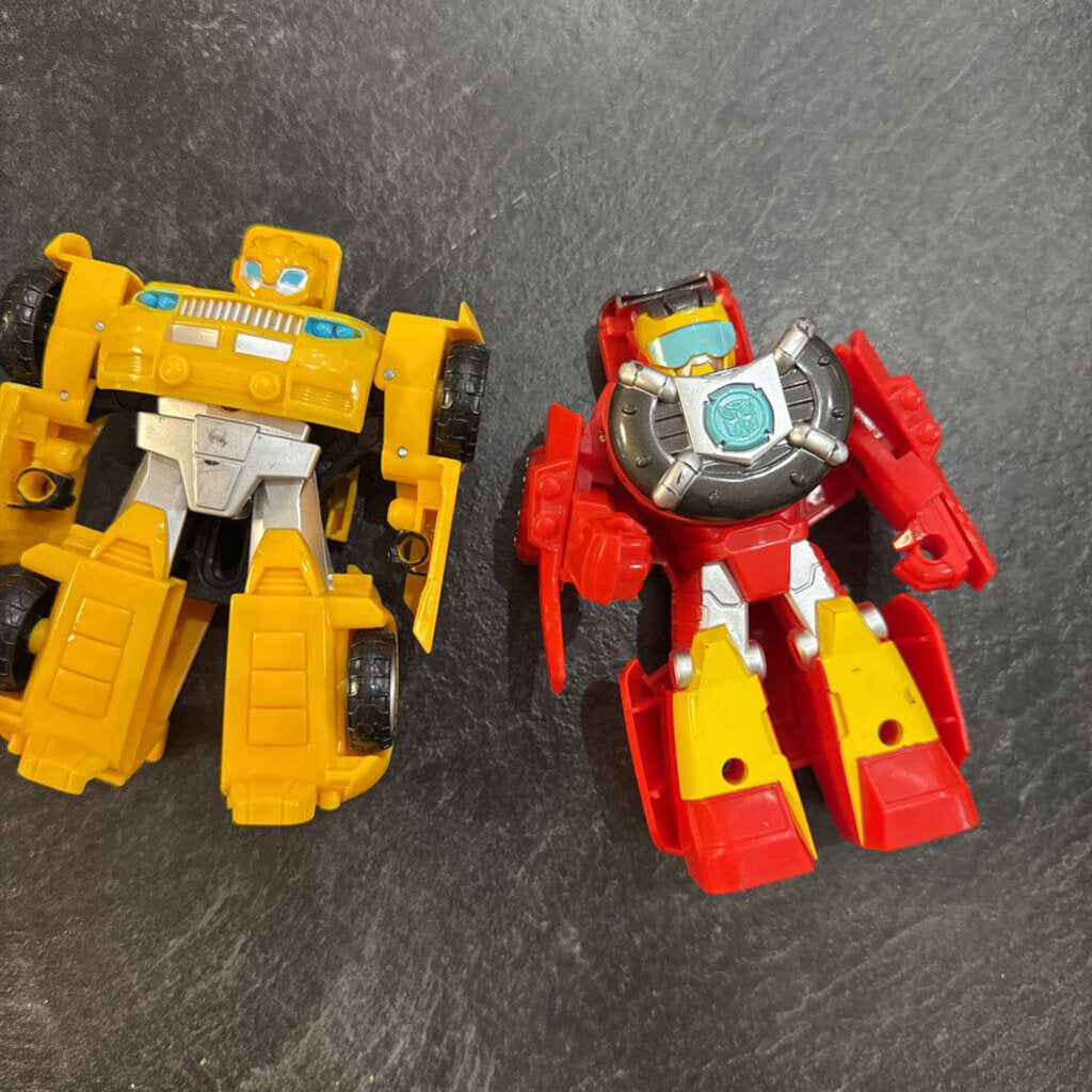 Lot de 2 voitures TRANSFORMES