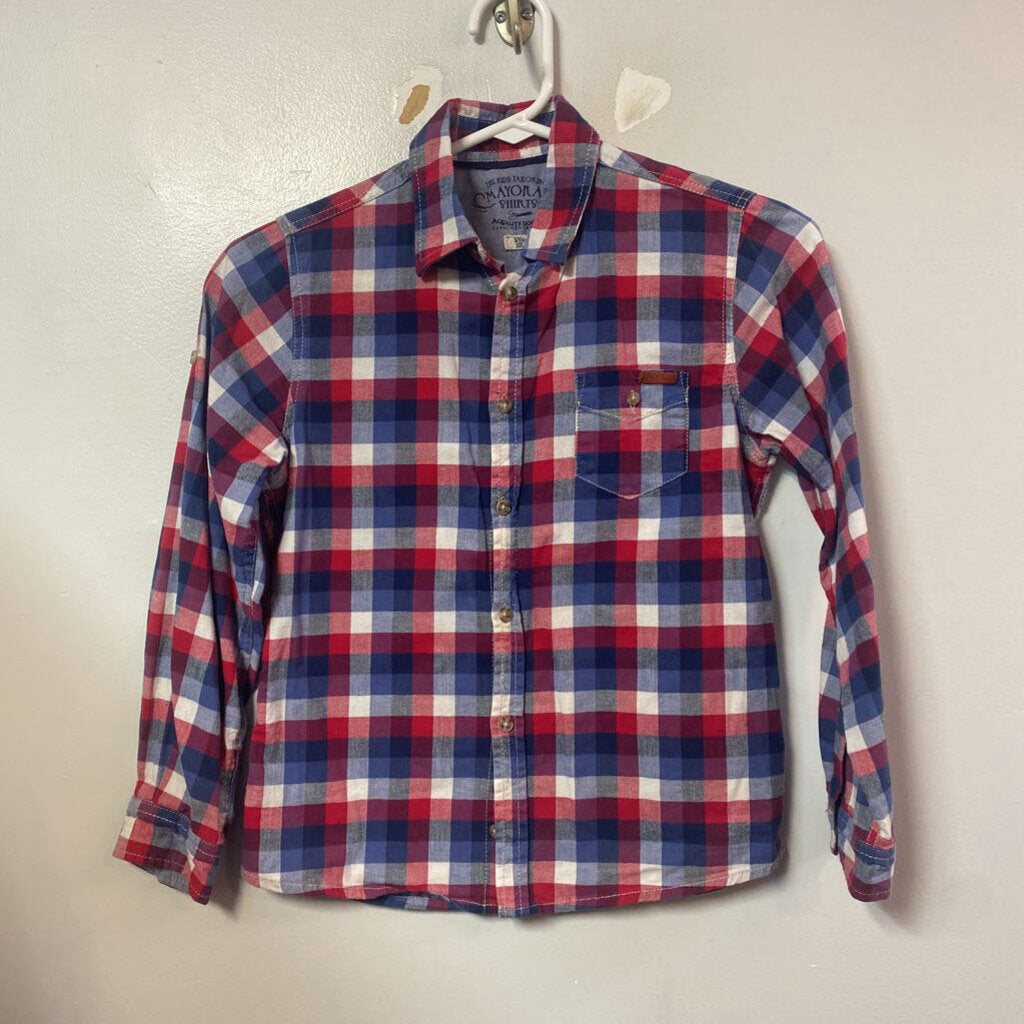 chemise manches longues 8 ans