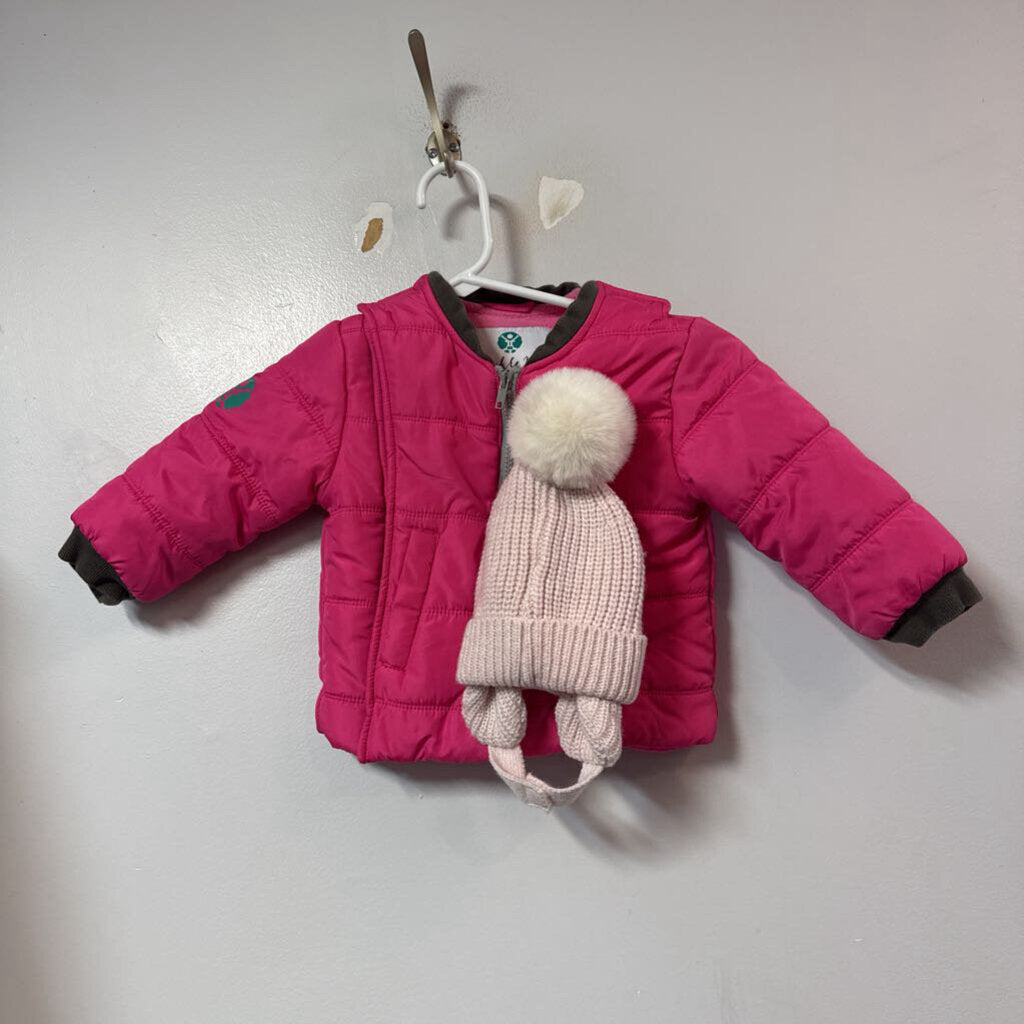 Veste manteau printemps automne AVEC tuque 12 mois