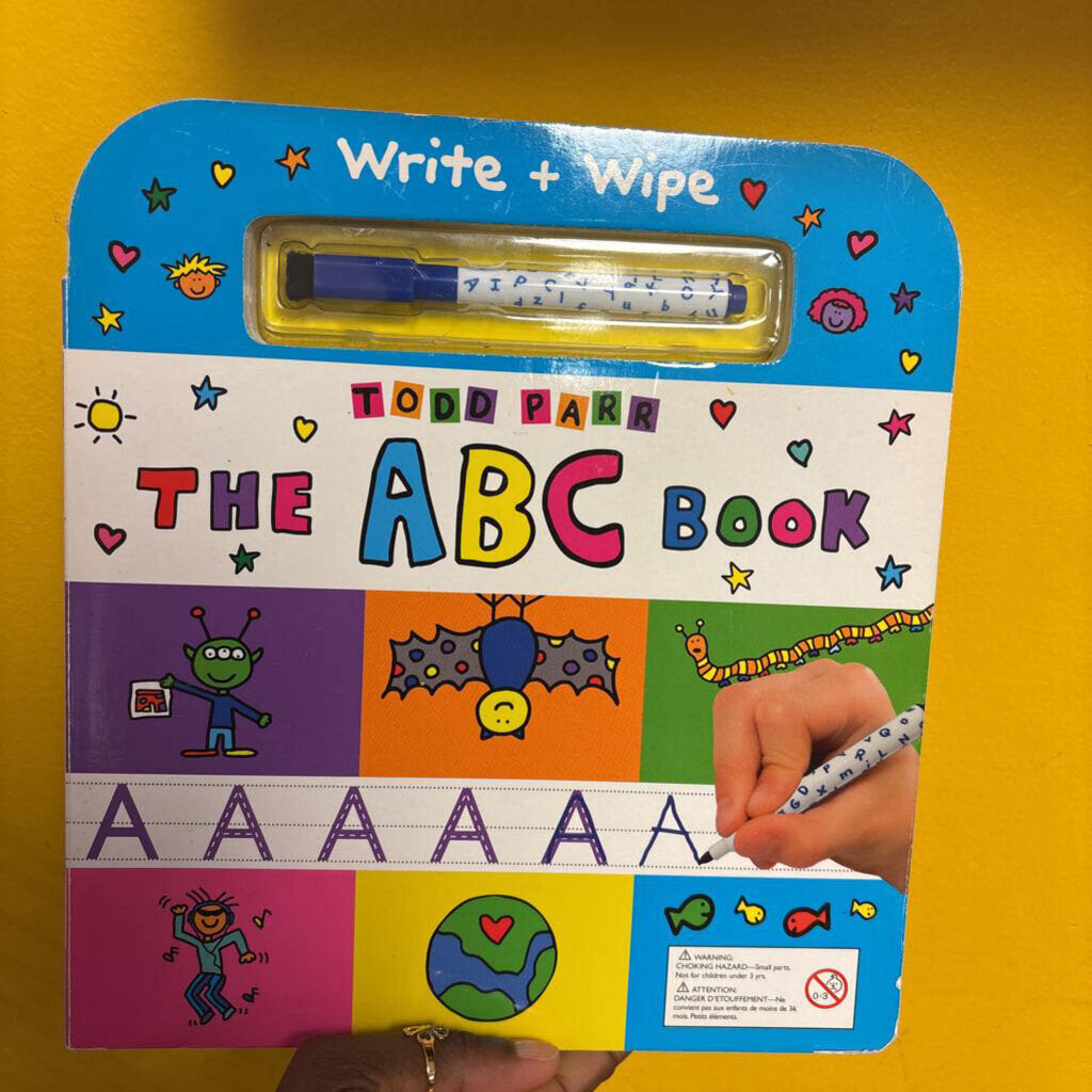 Livre + crayon effacable Write + Wipe