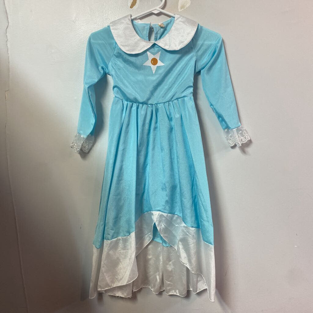DEGUISEMENT 1 pc robe de PRINCESSE ROSELINE de Mario Bross +/ -4-6 ans
