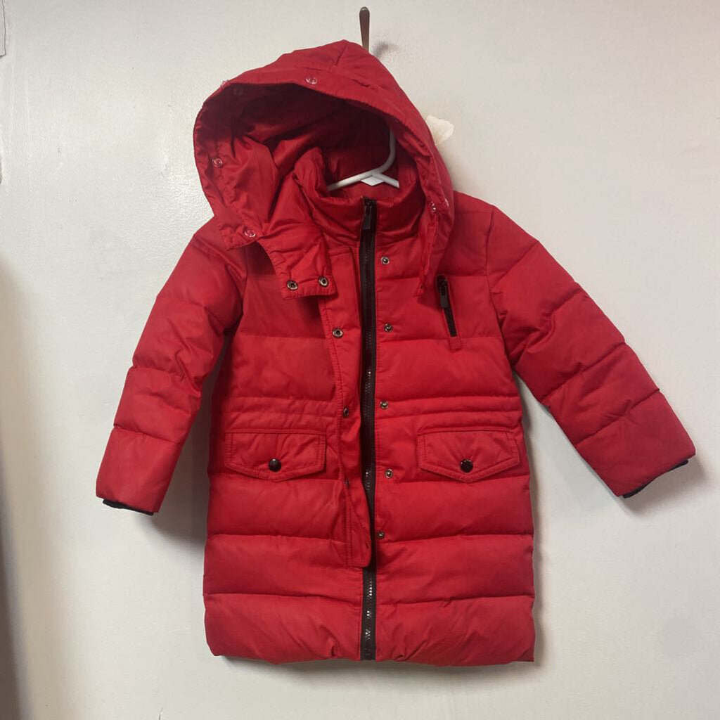TEL QUEL (pas de peluche) Manteau HIVER LONG +/- 5-6 ans