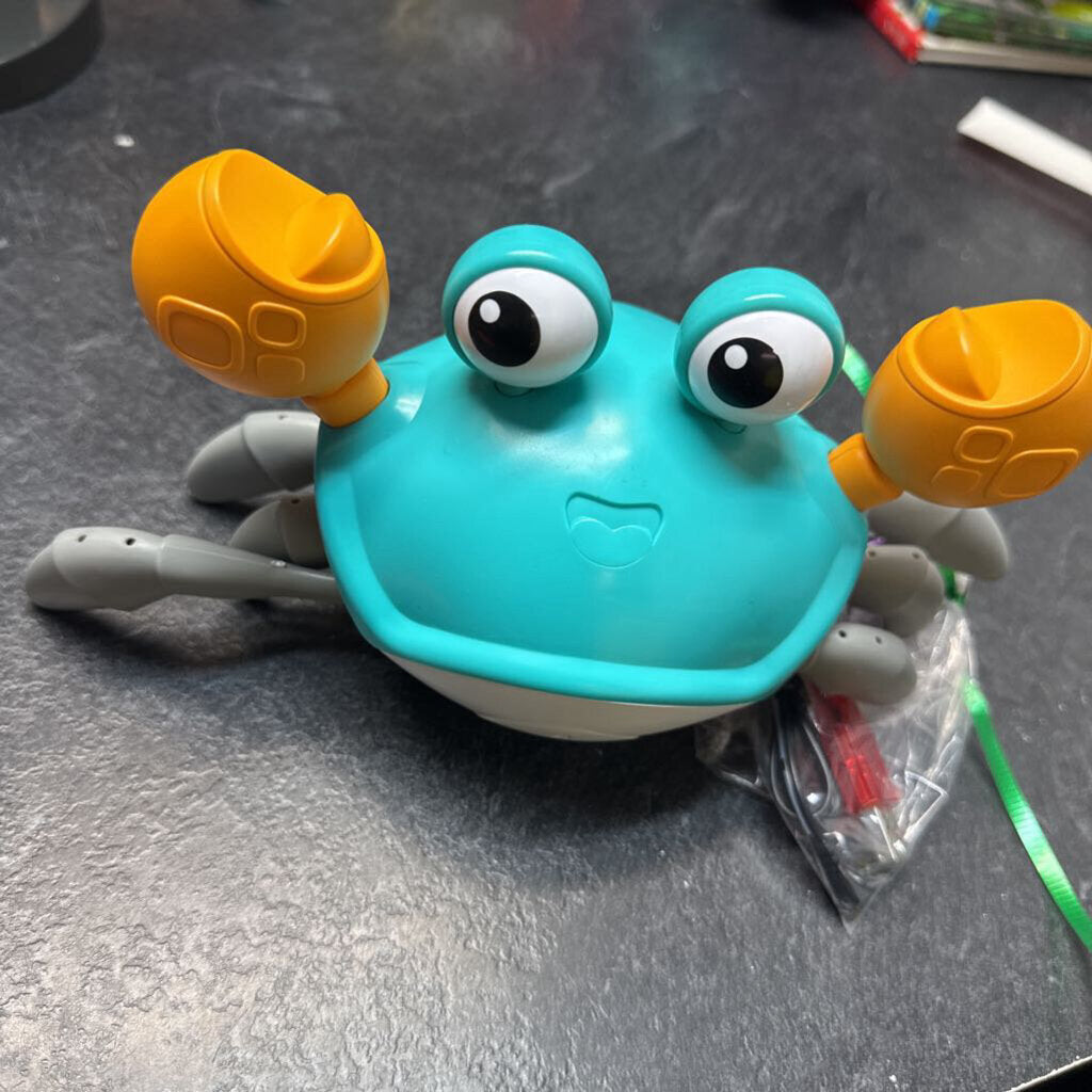 Jouet CRABE marchant AVEC son cable chargement fait LUMIERE et SON