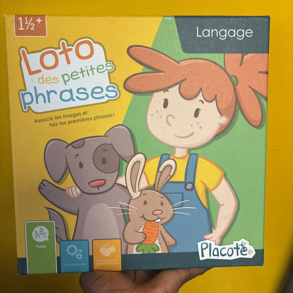 COMPLET Jeu loto des petites phrases