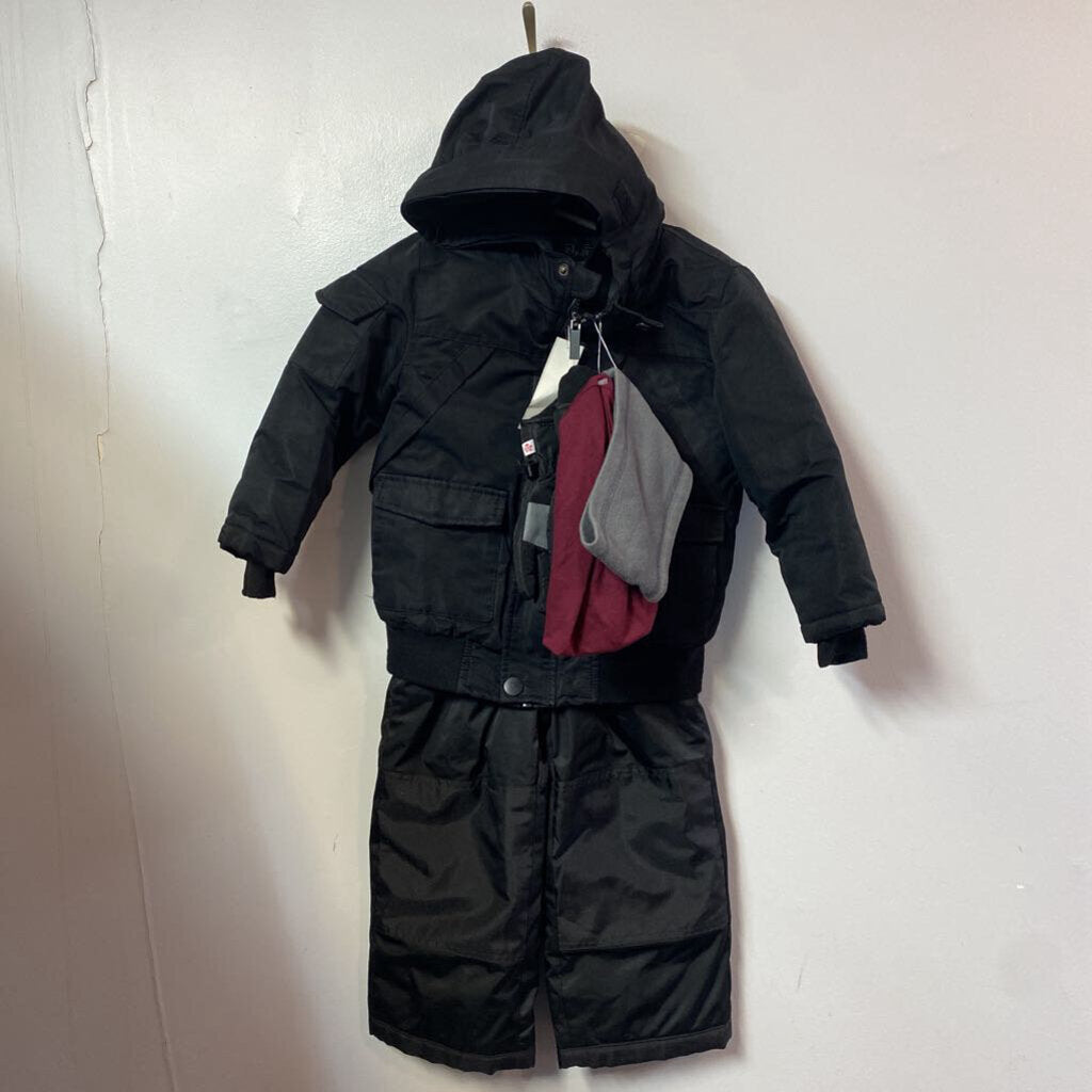 Ensemble HIVER 2 pcs AVEC tuque + gants + cache cou 4 ans