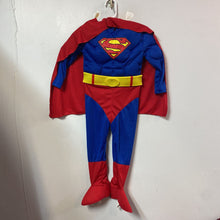 Charger l&#39;image dans la galerie, DEGUISEMENBT 2 pcs Jumpsuit + cape SUPERMAN +/- 2-4 ans
