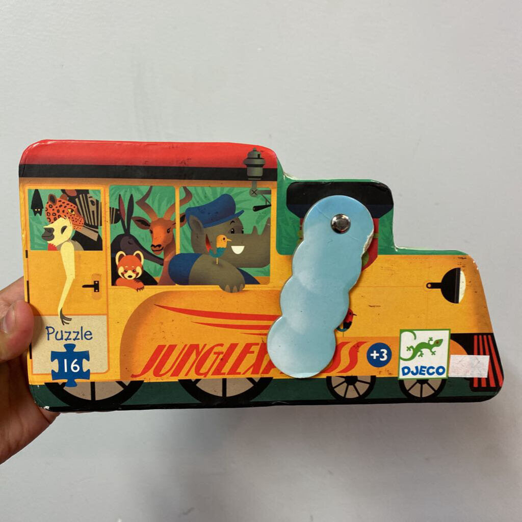 COMPLET Puzzle 16 pcs la locomotive