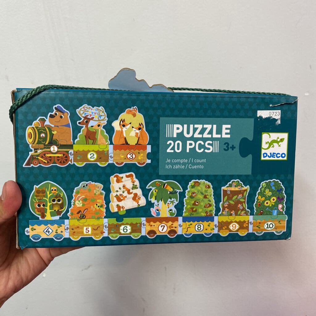 COMPLET Puzzle 20 pcs je compte