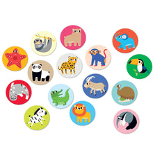 Charger l&#39;image dans la galerie, Jeu de memoire On-the-Go memory game WILD ANIMALS
