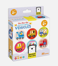 Charger l&#39;image dans la galerie, Jeu de memoire On-the-Go memory game VEHICLES
