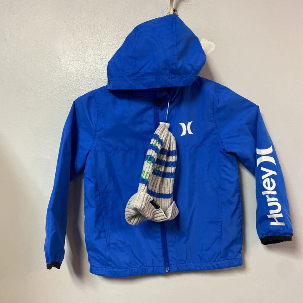 Veste manteau printemps automne AVEC tuque 4 ans