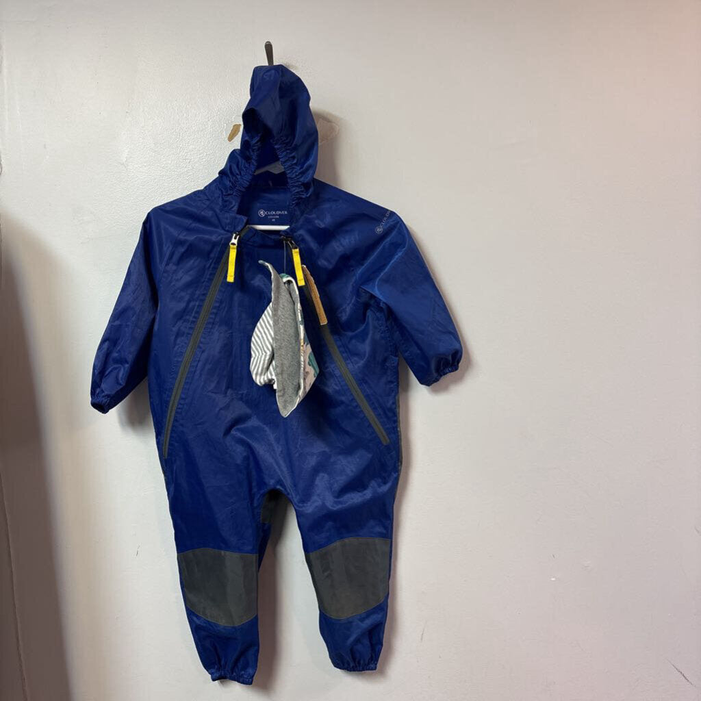 Vetement d exterieur printemps automne IMPERMEABLE AVEC tuque et foulard 3 ans