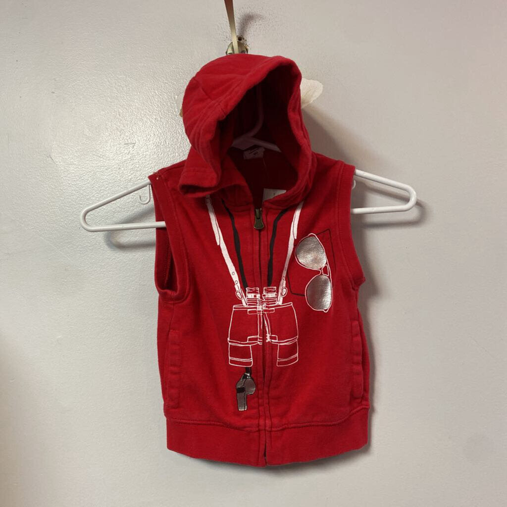 gilet avec hoodie 2 ans
