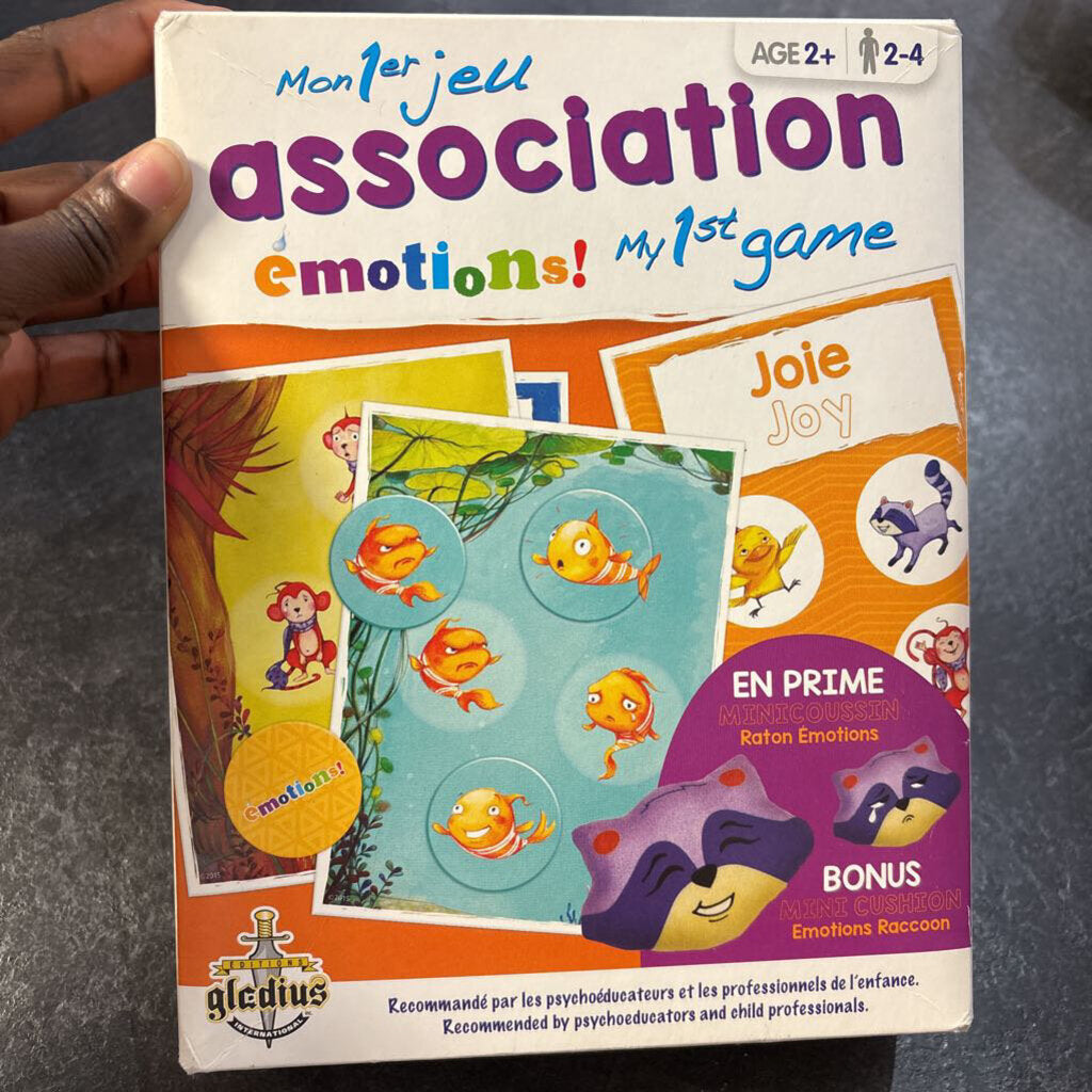 COMPLET Jeu d'association Emotions my first game