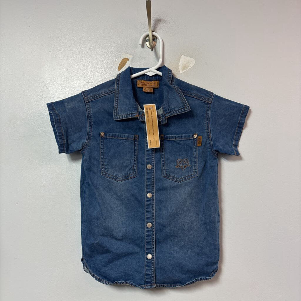 Chemise manches courtes - 4 ans