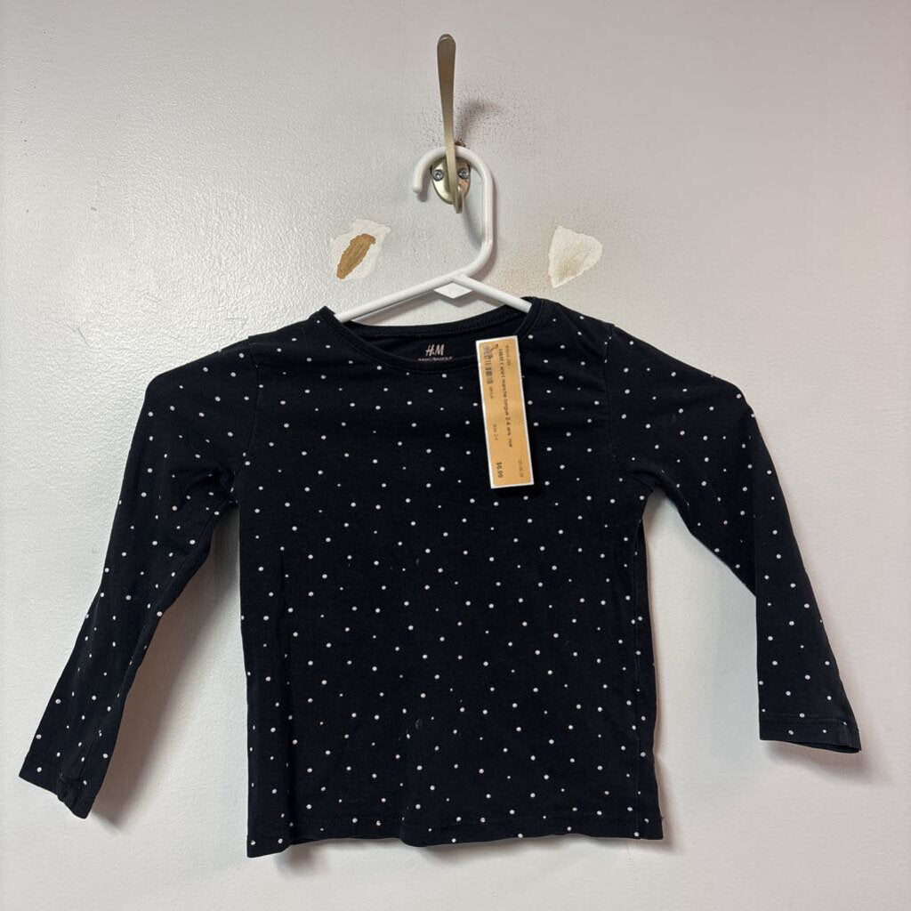 t shirt manche longue 2-4 ans