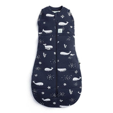 Charger l&#39;image dans la galerie, Gigoteuse 1.0 TOG en 55% Coton bio, 40% Bamboo, 5% Elastane, - BALEINES - WALES 0-3 mois
