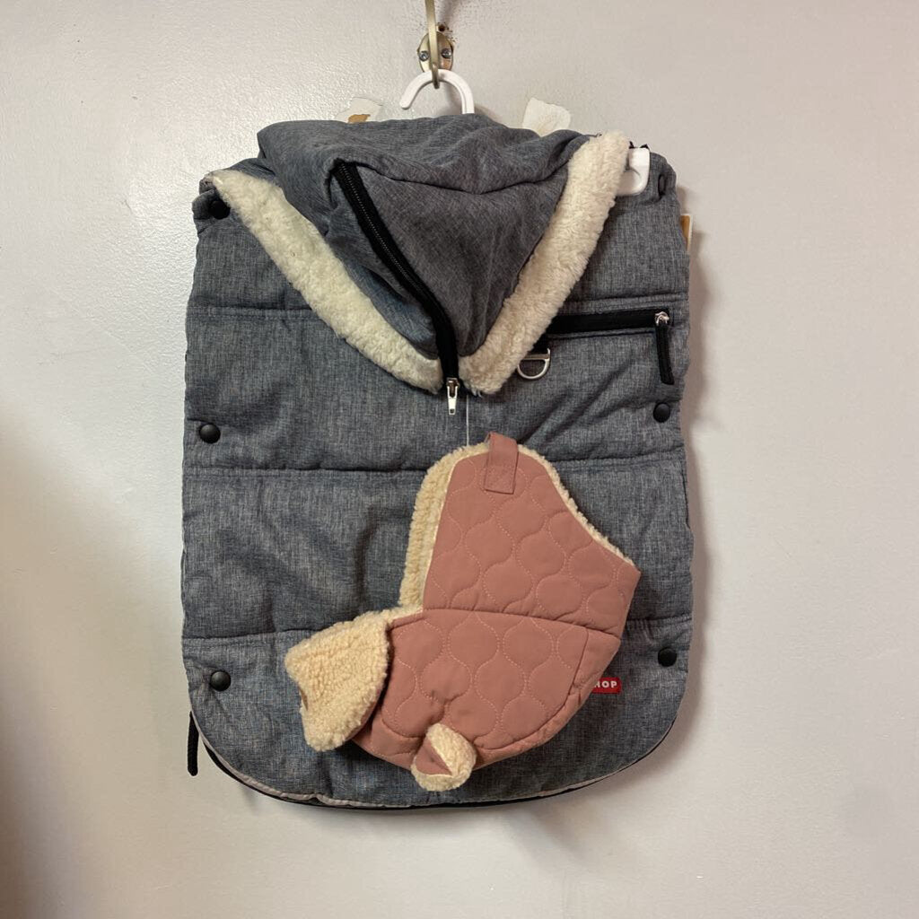 IMPECC couvre coquille HIVER AVEC tuque Calikids 0-12 mois